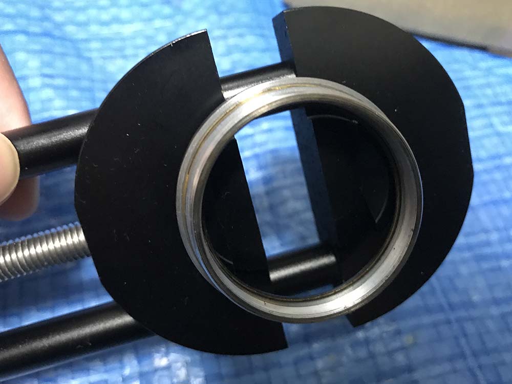 Pro Steel Lens Vise Vice Tool Repair Filter Ring Adjustment 27mm 130mm UK 